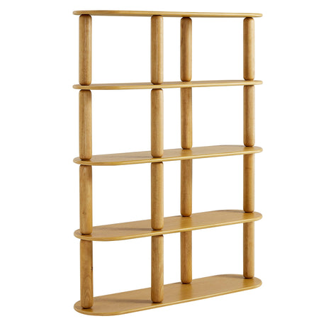 Arcus 4-Tier Oval Wood Bookshelf by Modway HouseOfZazla