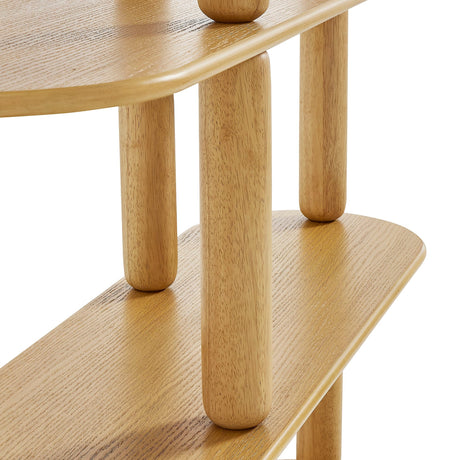 Arcus 4-Tier Oval Wood Bookshelf by Modway HouseOfZazla