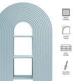 Daydream 58" Arched Bookshelf by Modway