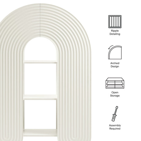 Daydream 58" Arched Bookshelf by Modway HouseOfZazla