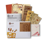 'KINOWA Wooden Art Kit Kiharie The Three Little Pigs Made in Japan KINOWA