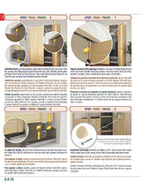 "Kimberly Bay Closet Door, Bi-fold, 6-Panel Style Solid Wood (80x36) Kimberly Bay