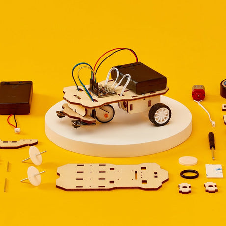 Line Follower Robot DIY Kit, Educational STEM Toy Kitsville