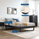Billie Wood Full Platform Bed Frame by Modway