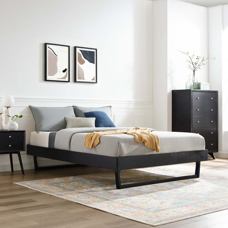 Billie Wood Full Platform Bed Frame by Modway HouseOfZazla