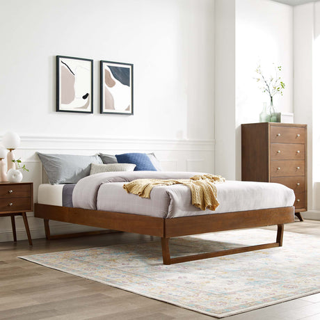 Billie Wood Full Platform Bed Frame by Modway HouseOfZazla