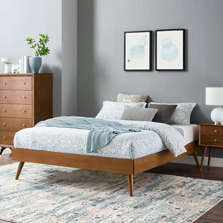 Margo Wood Full Platform Bed Frame by Modway HouseOfZazla