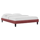 Reign Performance Velvet Twin Platform Bed Frame by Modway HouseOfZazla