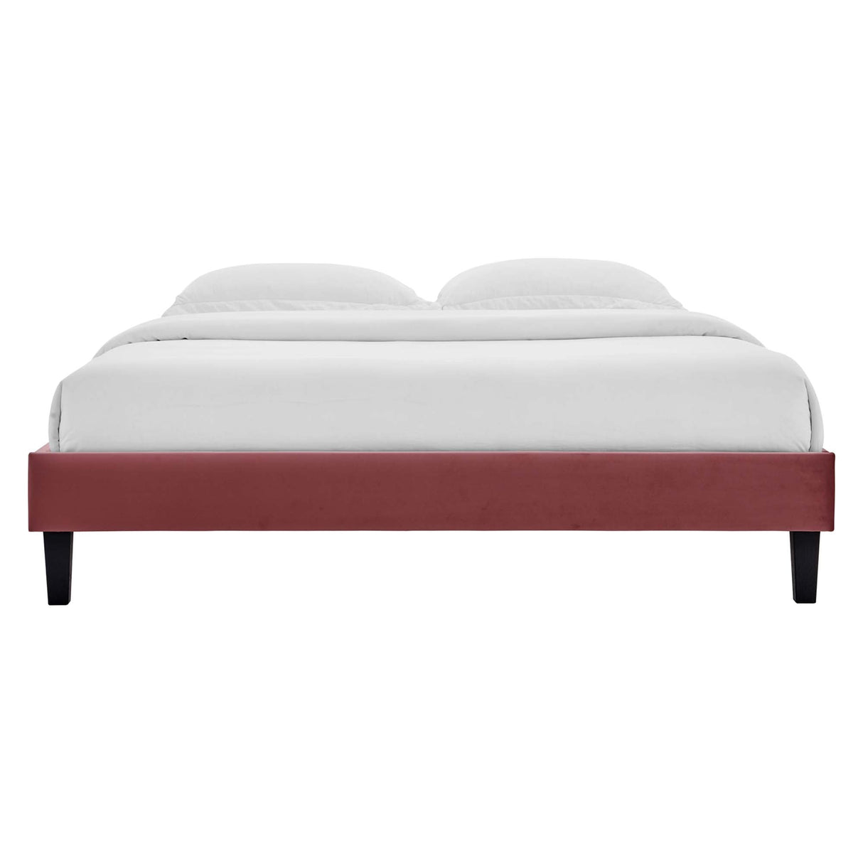 Reign Performance Velvet Twin Platform Bed Frame by Modway