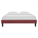 Reign Performance Velvet Twin Platform Bed Frame by Modway