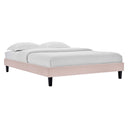 Reign Performance Velvet Twin Platform Bed Frame by Modway HouseOfZazla