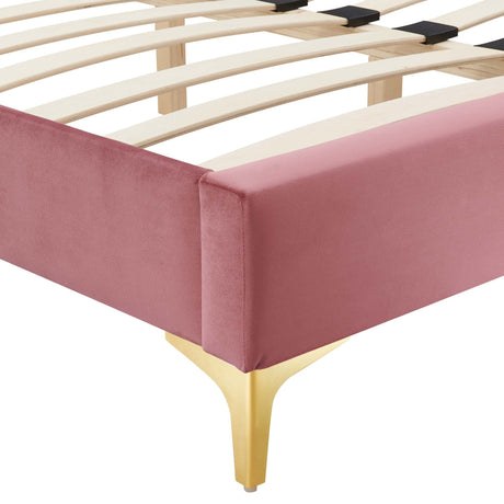 Sutton Performance Velvet Full Bed Frame by Modway HouseOfZazla