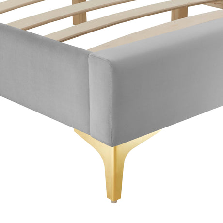 Sutton Performance Velvet Full Bed Frame by Modway HouseOfZazla