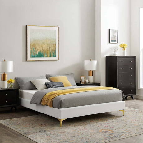 Sutton Performance Velvet Full Bed Frame by Modway HouseOfZazla