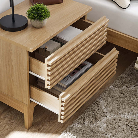 Render Two-Drawer Nightstand by Modway HouseOfZazla