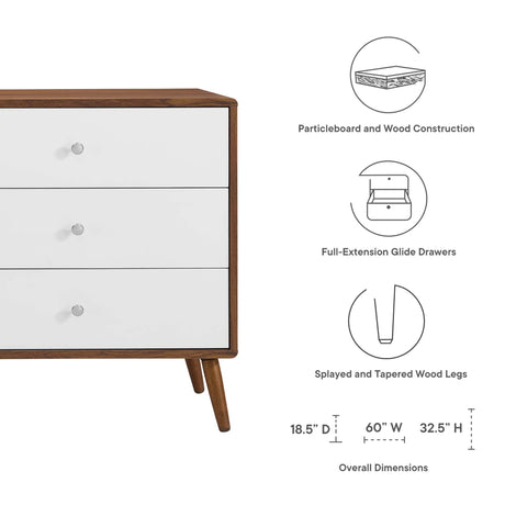 Transmit 60" 6-Drawer Dresser by Modway HouseOfZazla