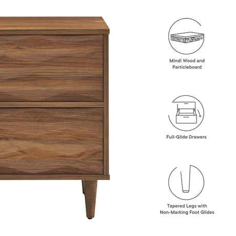 Vespera 2-Drawer Nightstand by Modway HouseOfZazla