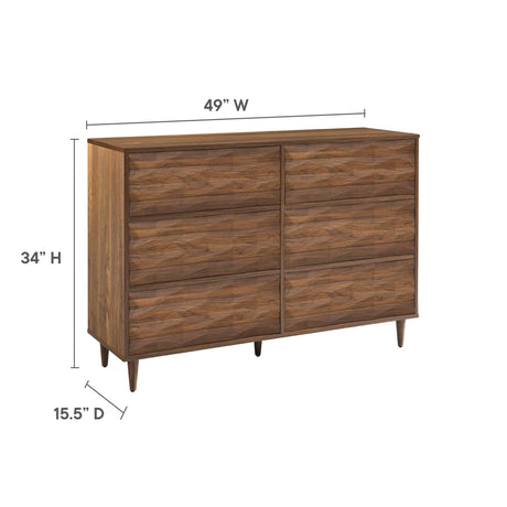 Vespera 6-Drawer Dresser by Modway HouseOfZazla