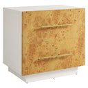 Abel 2-Drawer Burl Wood Nightstand by Modway HouseOfZazla
