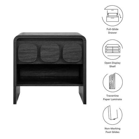Toscana 1-Drawer Nightstand by Modway HouseOfZazla