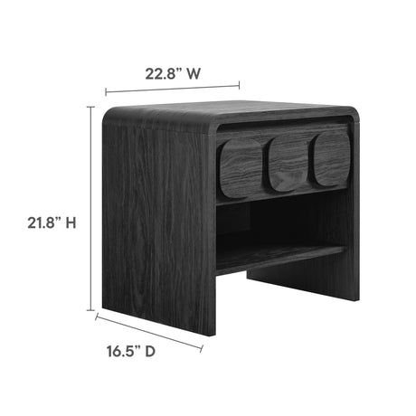 Toscana 1-Drawer Nightstand by Modway HouseOfZazla