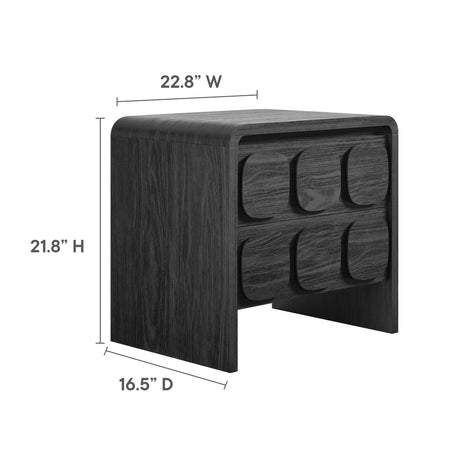 Toscana 2-Drawer Nightstand by Modway HouseOfZazla