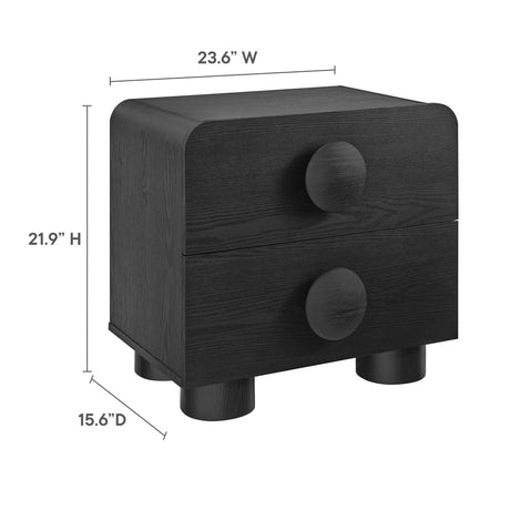 Sonnet 2-Drawer Nightstand by Modway HouseOfZazla