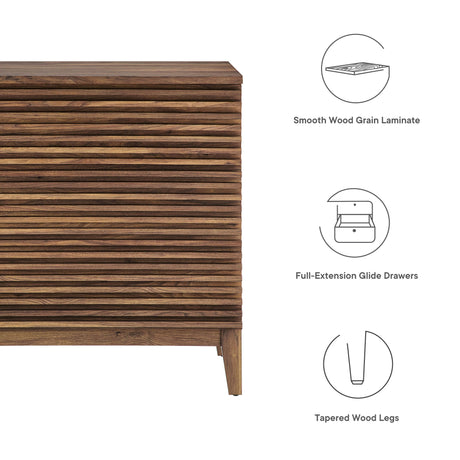 Render Large 3-Drawer Nightstand by Modway HouseOfZazla