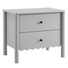Emmeline Scalloped 2-Drawer Nightstand by Modway HouseOfZazla
