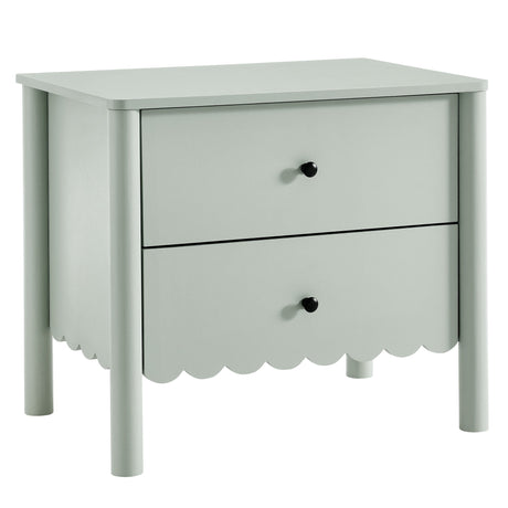 Emmeline Scalloped 2-Drawer Nightstand by Modway HouseOfZazla