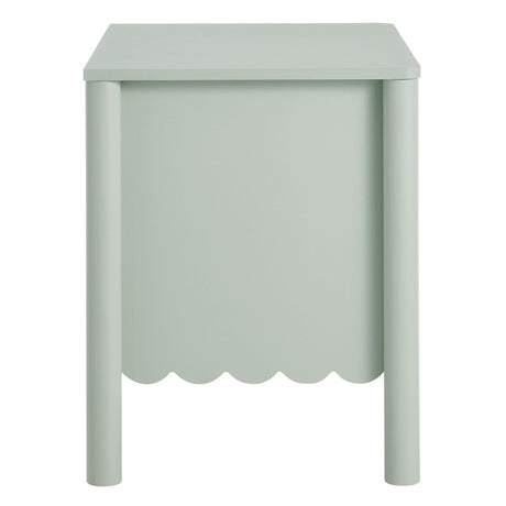 Emmeline Scalloped 2-Drawer Nightstand by Modway HouseOfZazla