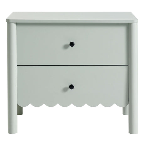 Emmeline Scalloped 2-Drawer Nightstand by Modway HouseOfZazla