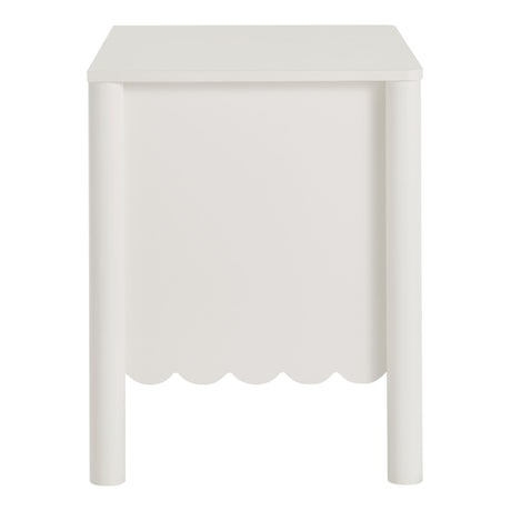 Emmeline Scalloped 2-Drawer Nightstand by Modway HouseOfZazla
