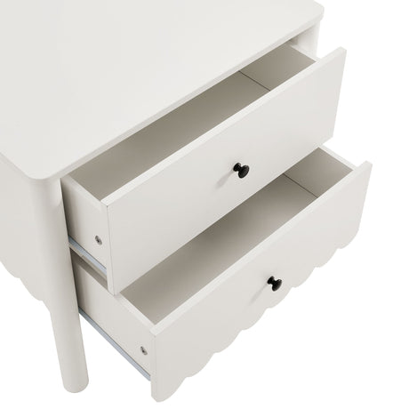 Emmeline Scalloped 2-Drawer Nightstand by Modway HouseOfZazla