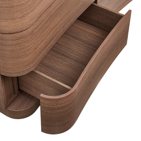 Mirae 6-Drawer Curved Dresser by Modway HouseOfZazla