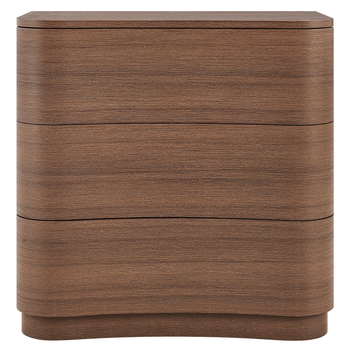 Mirae 3-Drawer Curved Compact Dresser by Modway