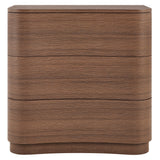 Mirae 3-Drawer Curved Compact Dresser by Modway