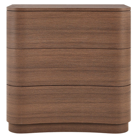 Mirae 3-Drawer Curved Compact Dresser by Modway HouseOfZazla