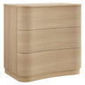 Mirae 3-Drawer Curved Compact Dresser by Modway HouseOfZazla