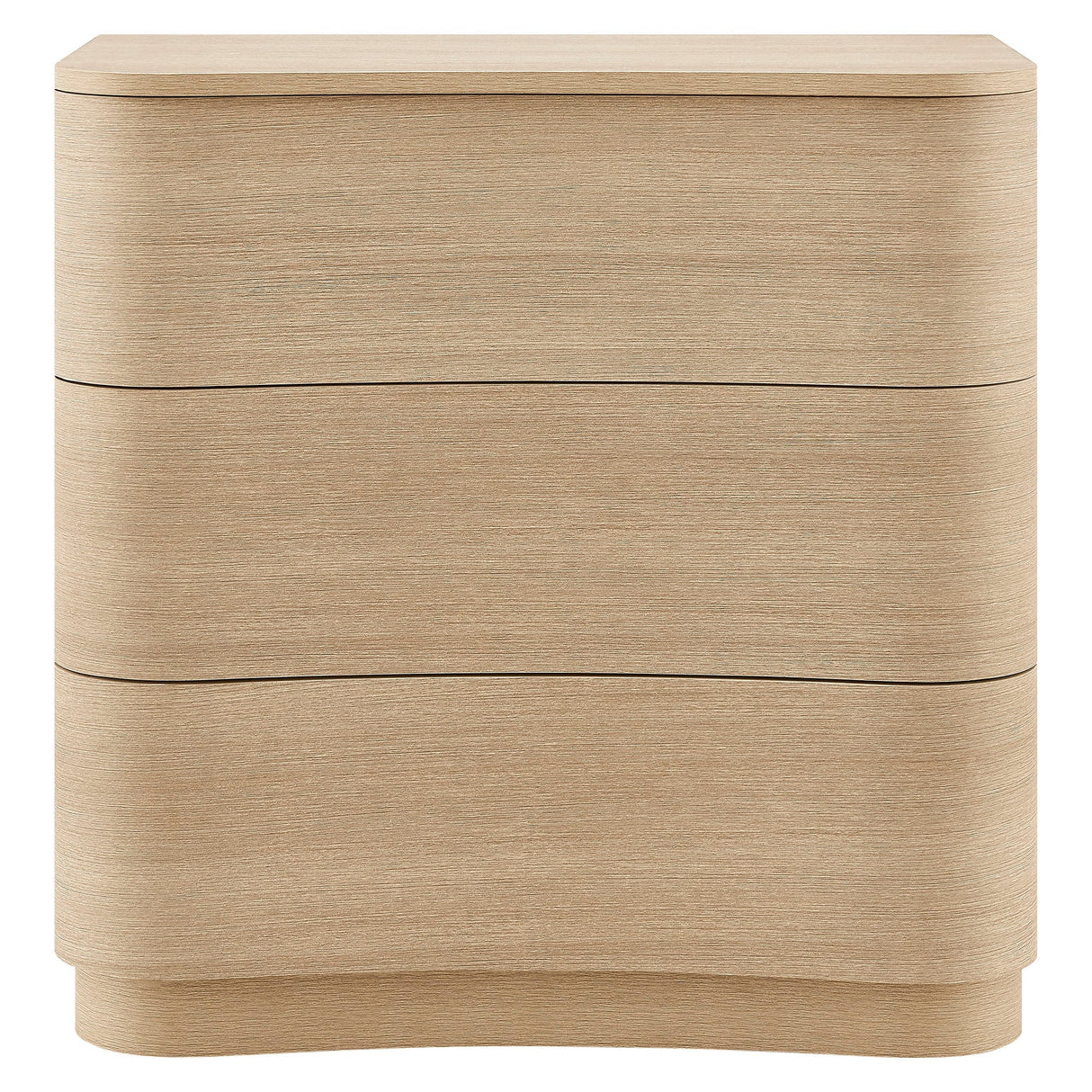 Mirae 3-Drawer Curved Compact Dresser by Modway