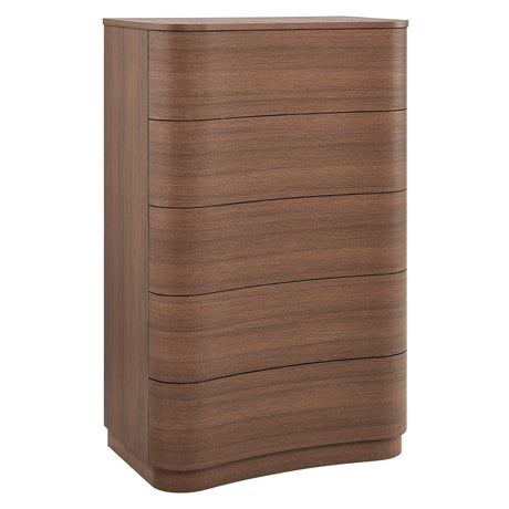 Mirae 5-Drawer Curved Dresser Chest by Modway HouseOfZazla