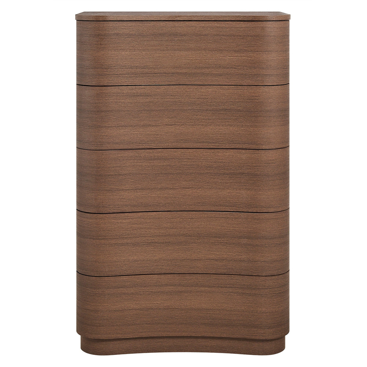 Mirae 5-Drawer Curved Dresser Chest by Modway