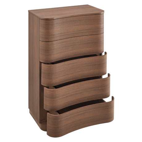 Mirae 5-Drawer Curved Dresser Chest by Modway HouseOfZazla