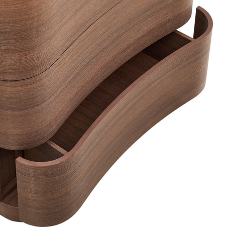 Mirae 5-Drawer Curved Dresser Chest by Modway HouseOfZazla