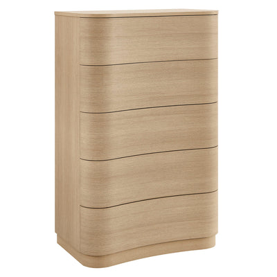 Mirae 5-Drawer Curved Dresser Chest by Modway