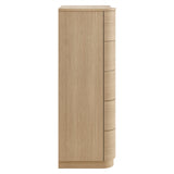 Mirae 5-Drawer Curved Dresser Chest by Modway