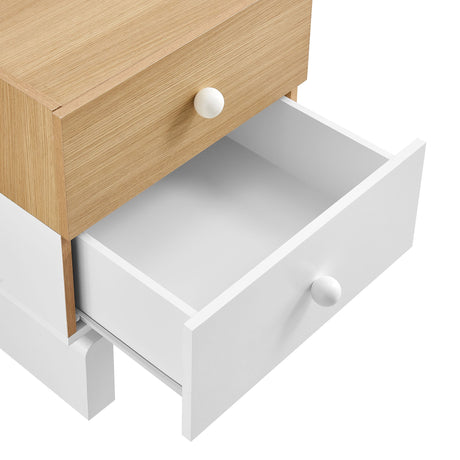 Nolia 2-Drawer Color Block Nightstand by Modway HouseOfZazla