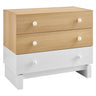 Nolia 3-Drawer Color Block Dresser by Modway HouseOfZazla