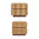 Isola 2 Drawer Nightstand by Modway