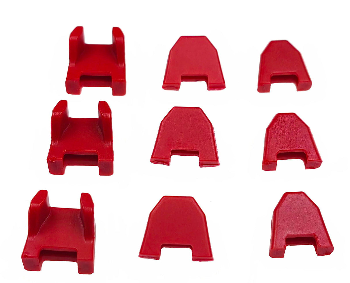 (Set of 9) Nose cushion no mar tip Replacement Milwaukee 42-38-0017 (2746-00) nailer,No-Mar Pad Kit For M18 battery nailers/staplers palart